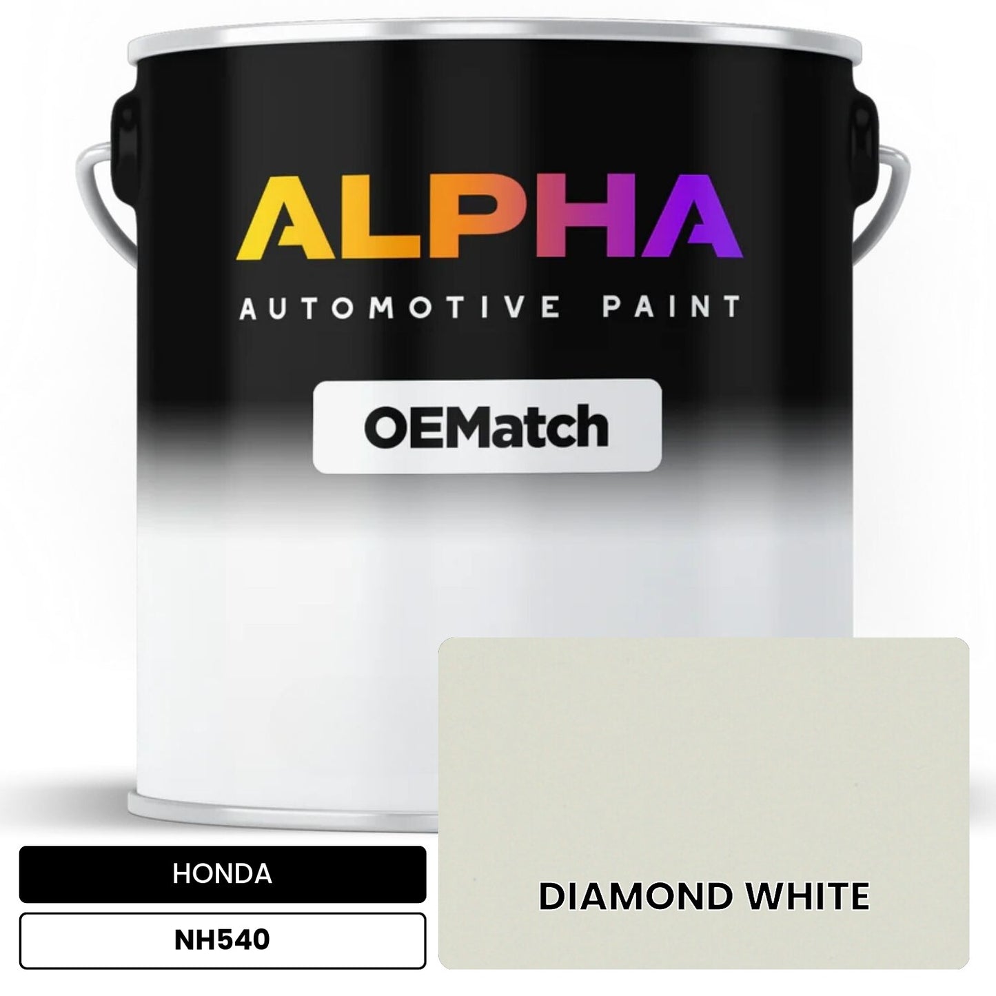 HONDA DIAMOND WHITE NH540 OEMatch Basecoat
