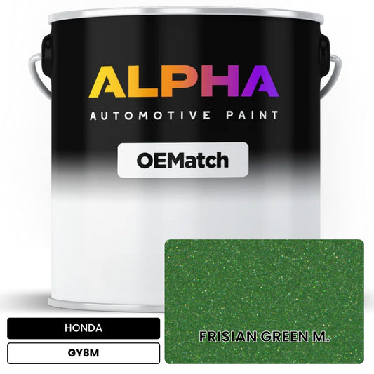 HONDA FRISIAN GREEN M. GY8M OEMatch Basecoat