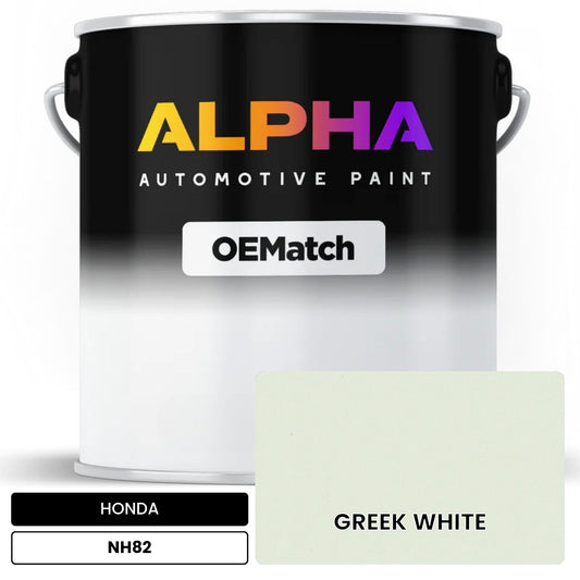 HONDA GREEK WHITE NH82 OEMatch Basecoat