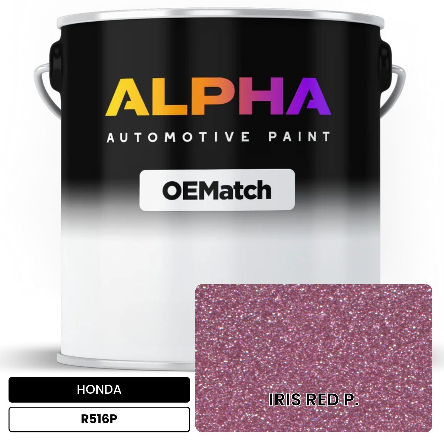 HONDA IRIS RED P. R516P OEMatch Basecoat