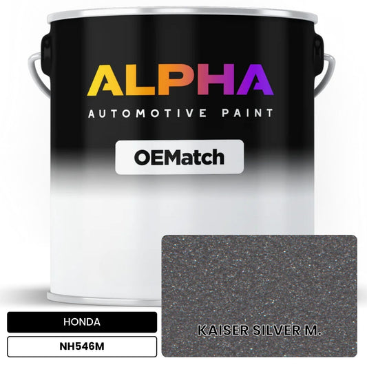 HONDA KAISER SILVER M. NH546M OEMatch Basecoat