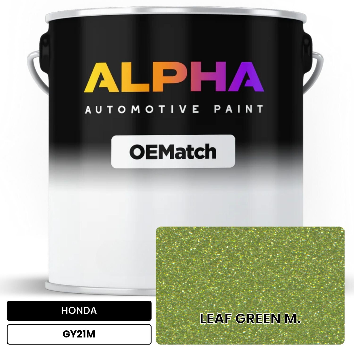 HONDA LEAF GREEN M. GY21M OEMatch Basecoat