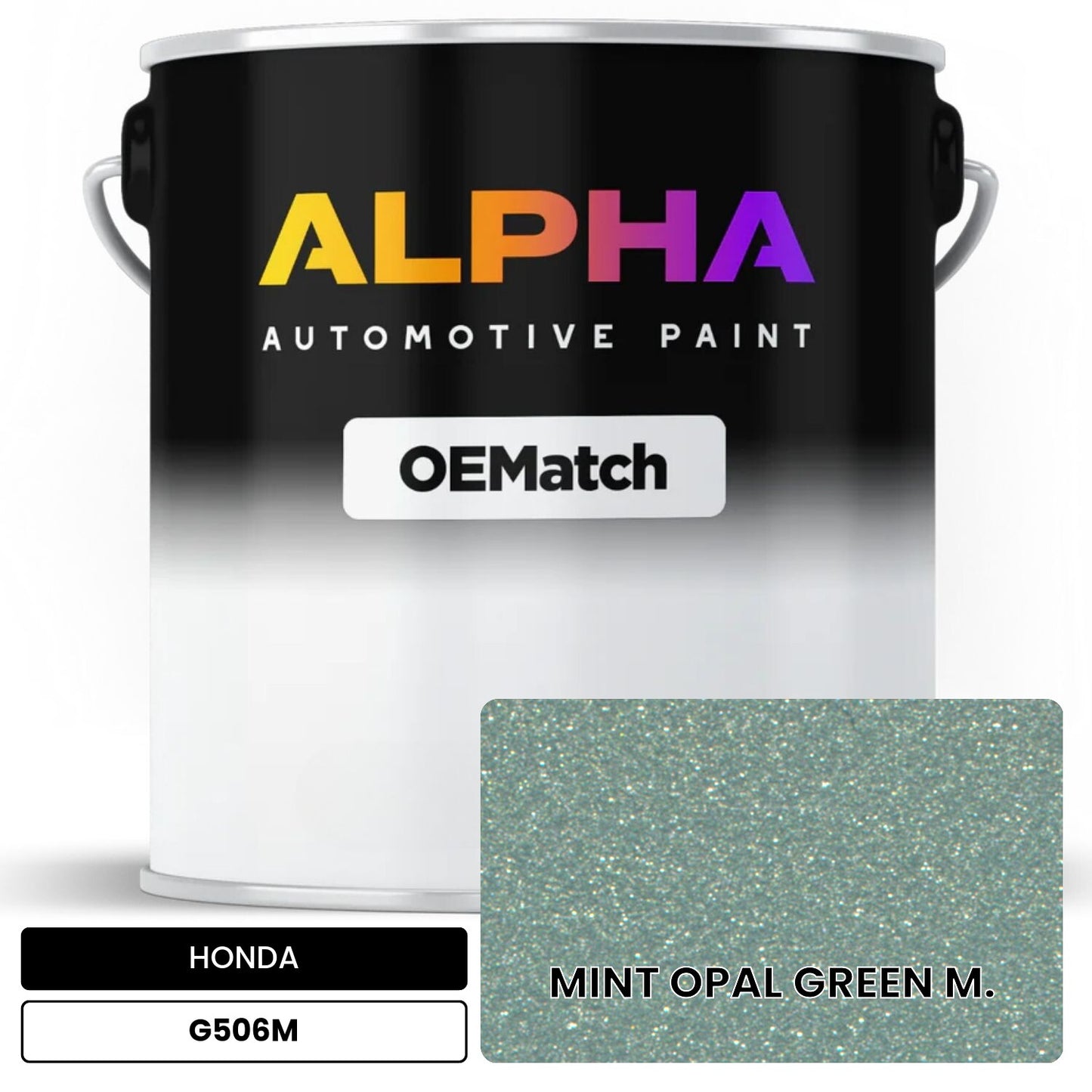 HONDA MINT OPAL GREEN M. G506M OEMatch Basecoat