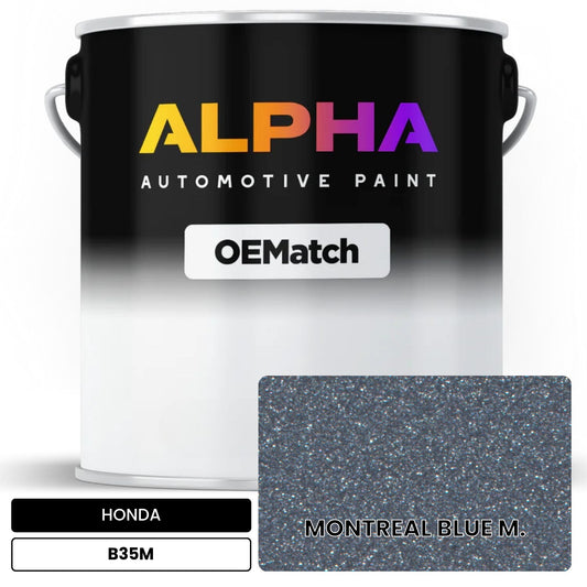HONDA MONTREAL BLUE M. B35M OEMatch Basecoat