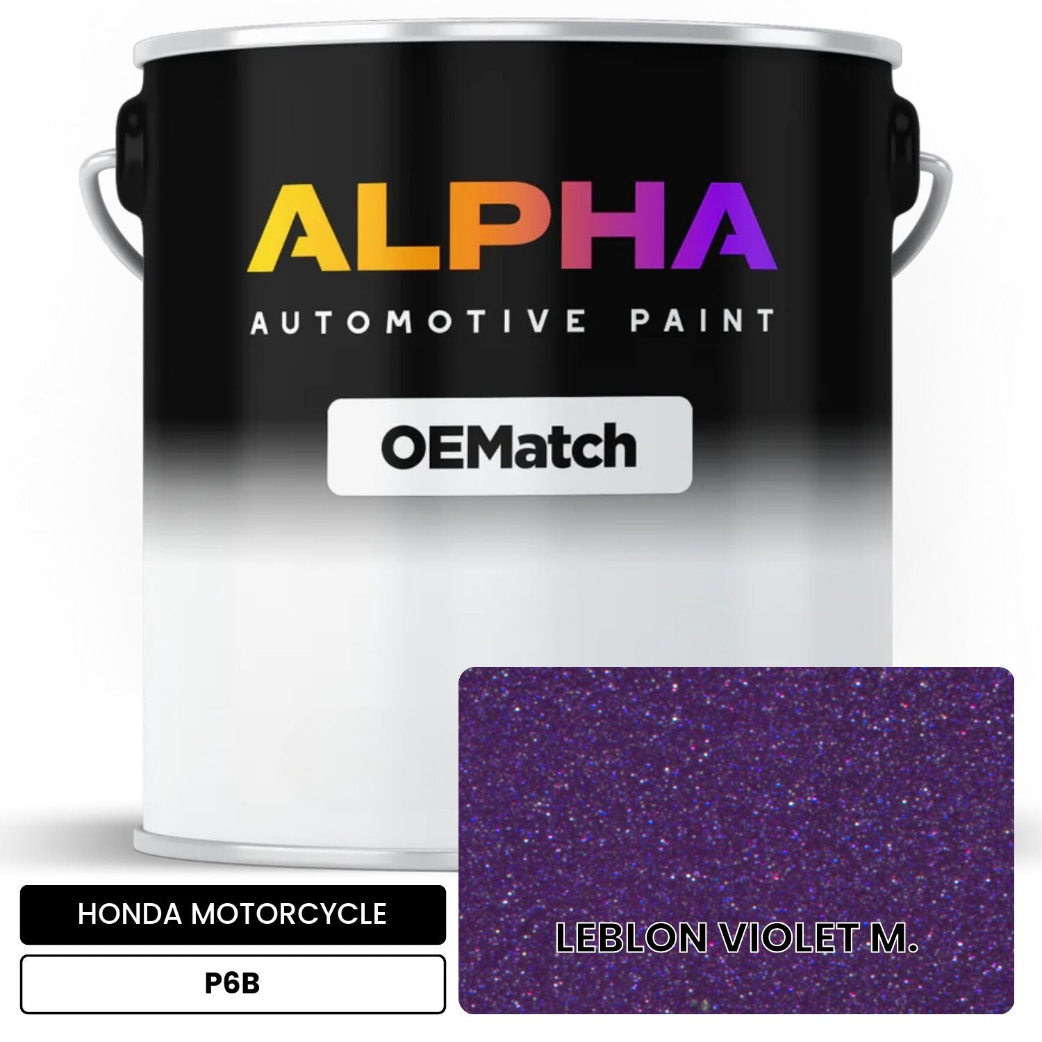 HONDA MOTORCYCLE LEBLON VIOLET M. P6B OEMatch Basecoat