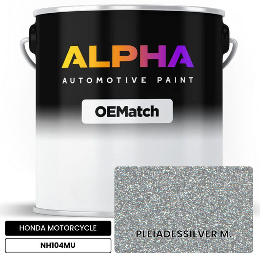 HONDA MOTORCYCLE PLEIADESSILVER M. NH104MU OEMatch Basecoat