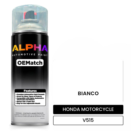 HONDA MOTORCYCLE BIANCO V515 OEMatch Spraycan