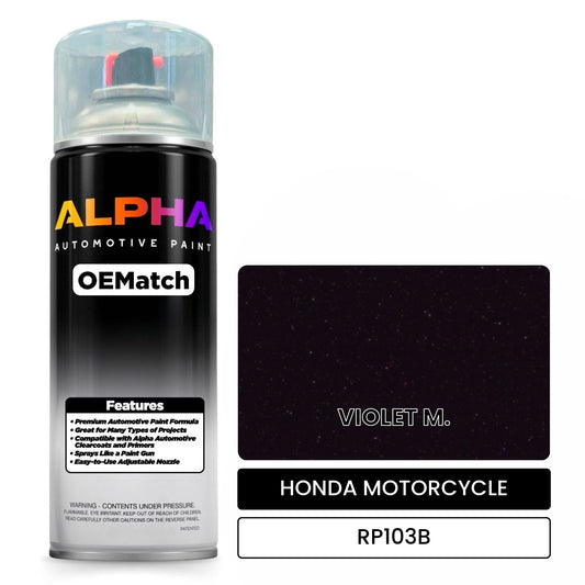 HONDA MOTORCYCLE VIOLET M. RP103B OEMatch Spraycan