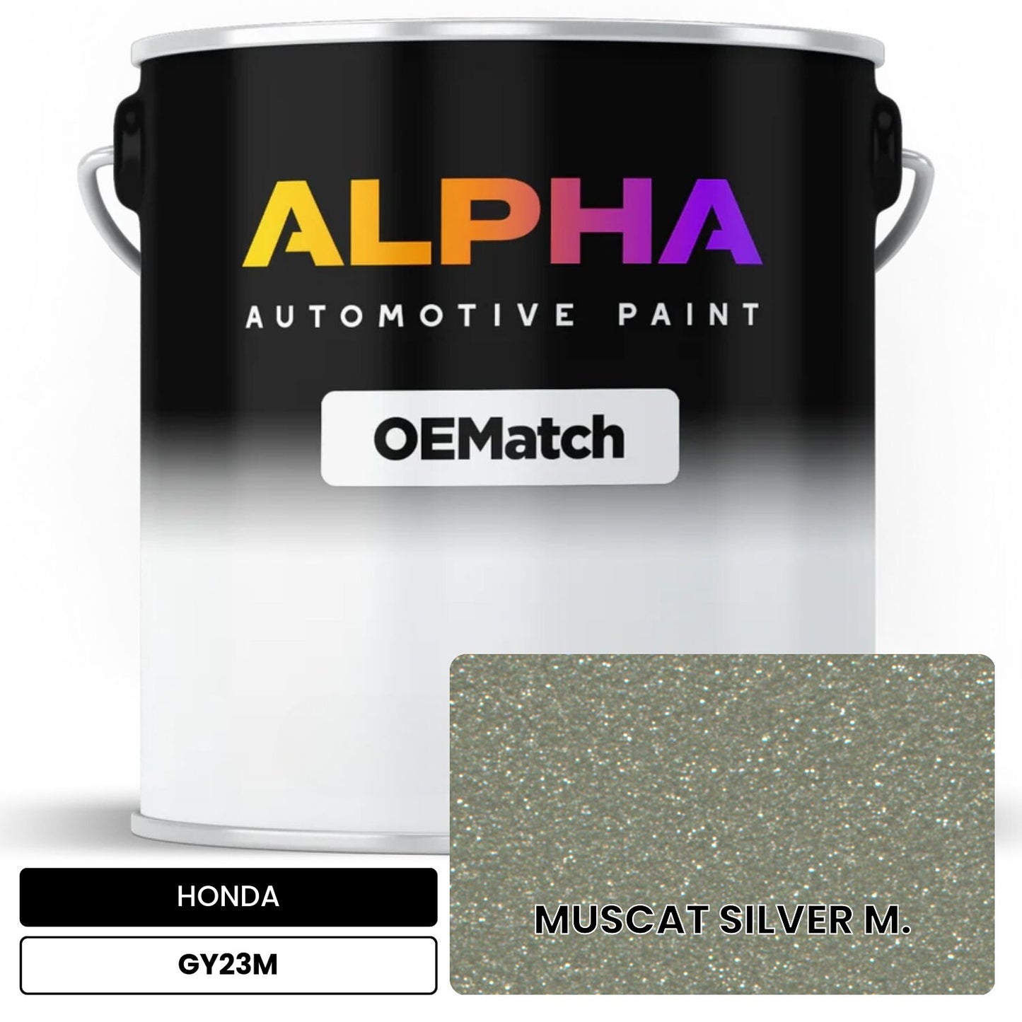 HONDA MUSCAT SILVER M. GY23M OEMatch Basecoat