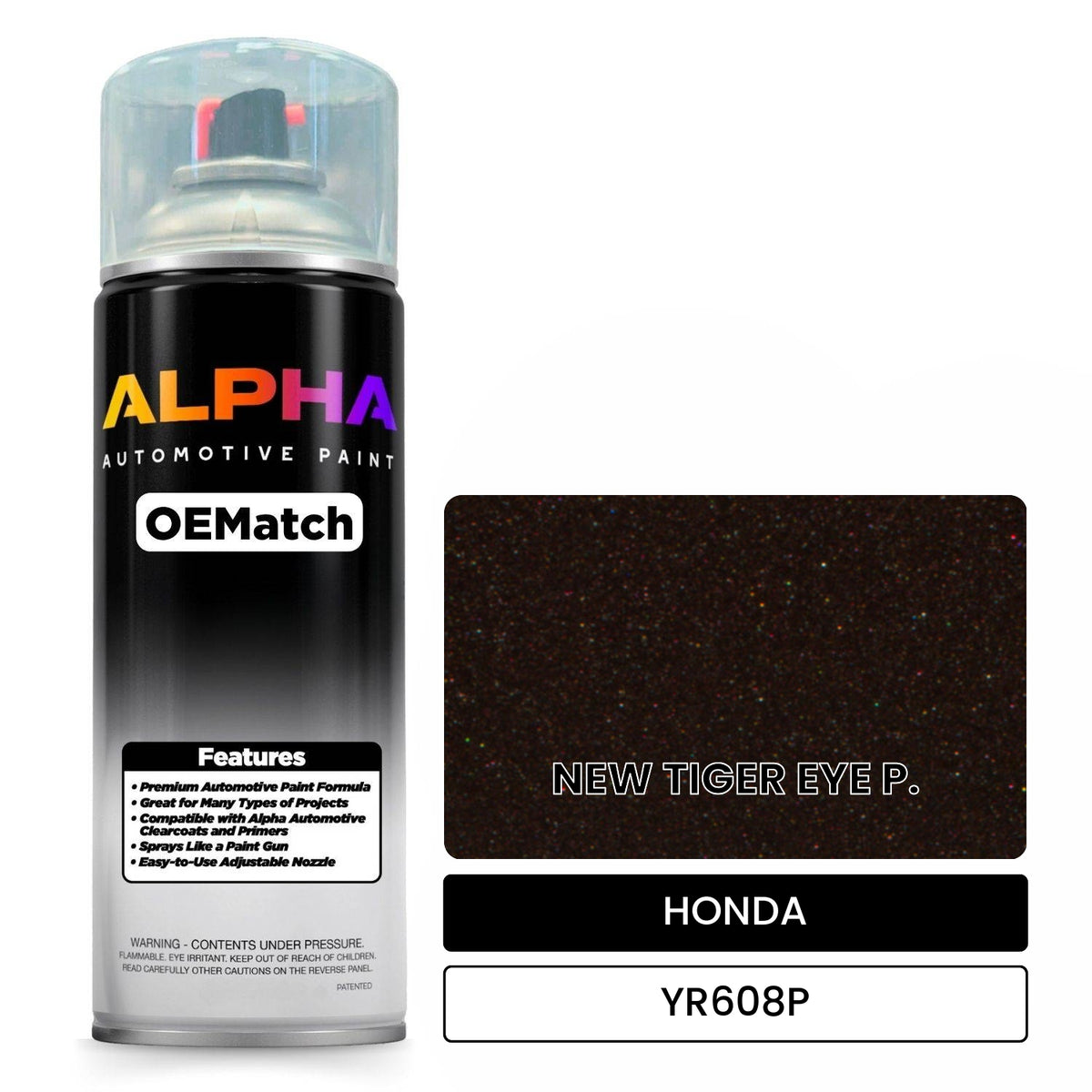 HONDA NEW TIGER EYE P. YR608P OEMatch Spraycan