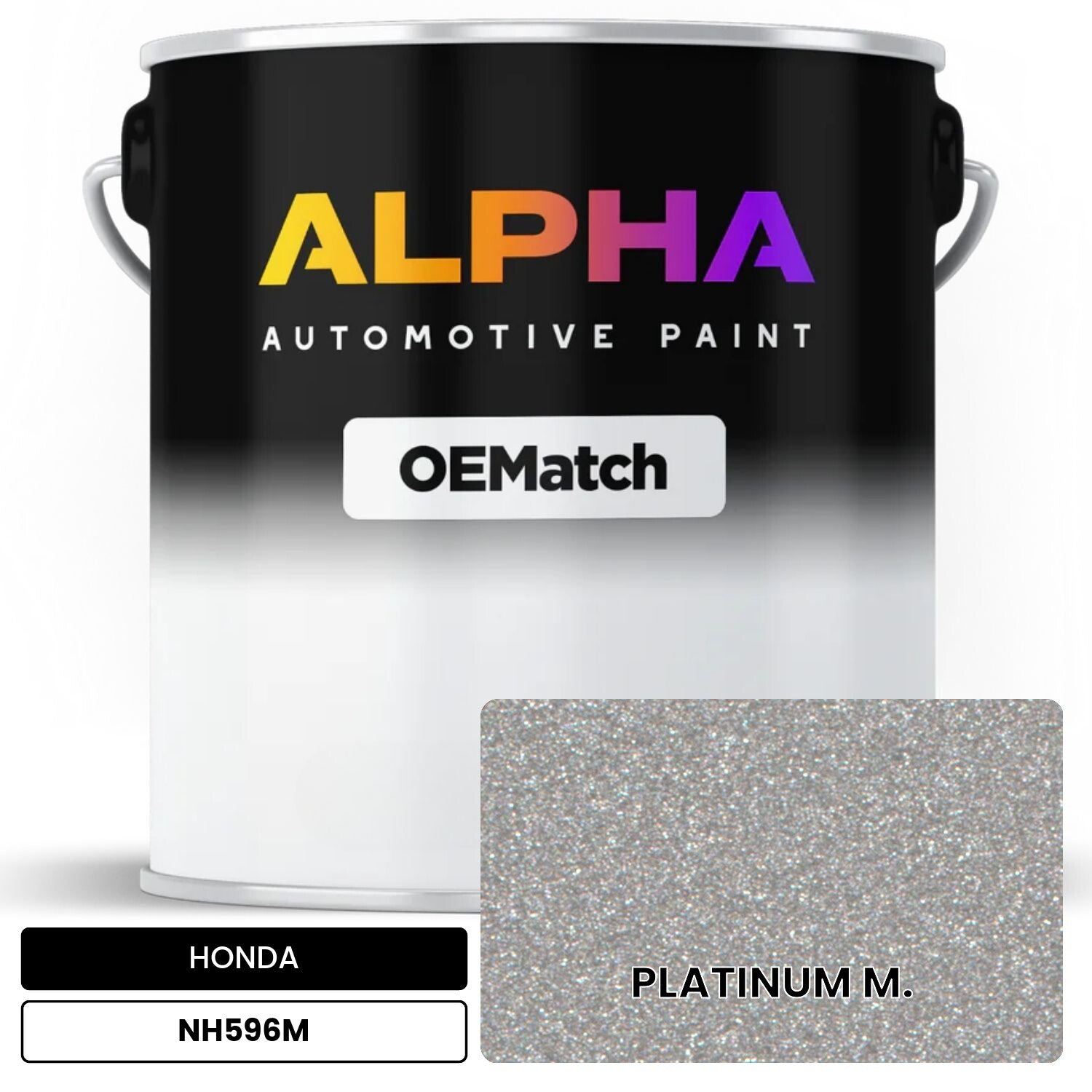 HONDA PLATINUM M. NH596M OEMatch Basecoat