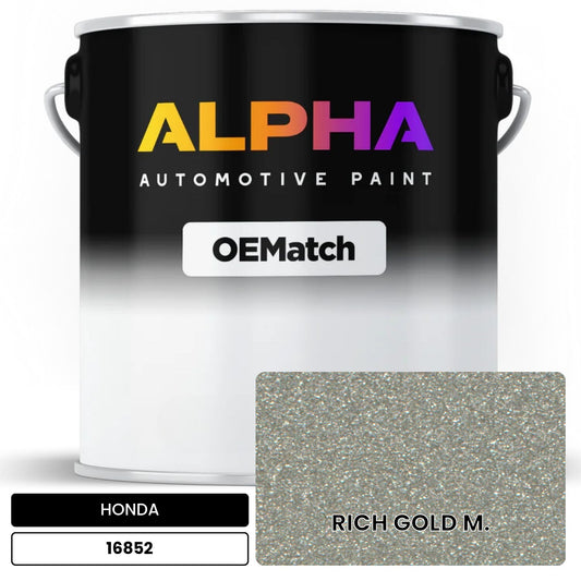 HONDA RICH GOLD M. 16852 OEMatch Basecoat