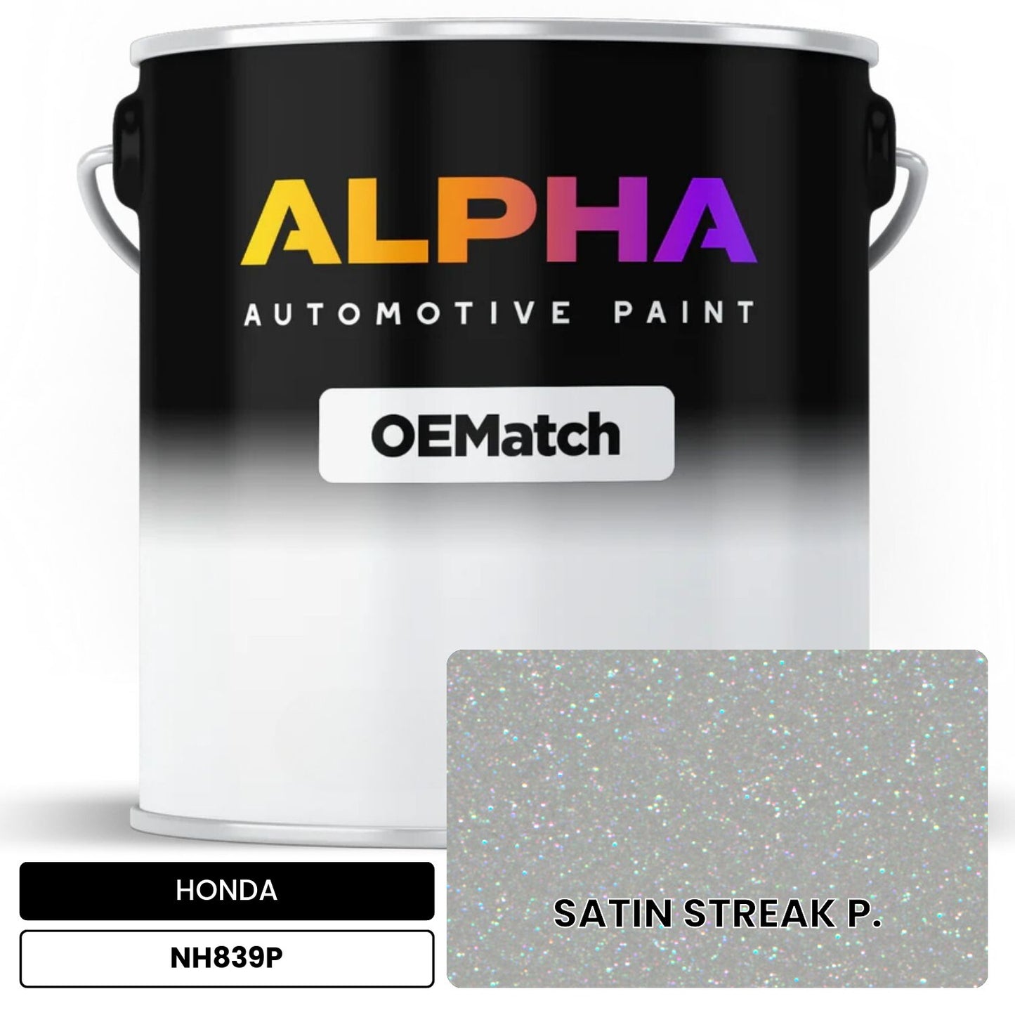 HONDA SATIN STREAK P. NH839P OEMatch Basecoat