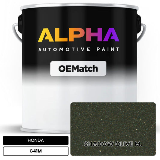 HONDA SHADOW OLIVE M. G41M OEMatch Basecoat