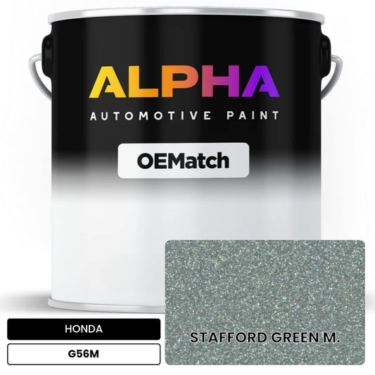 HONDA STAFFORD GREEN M. G56M OEMatch Basecoat