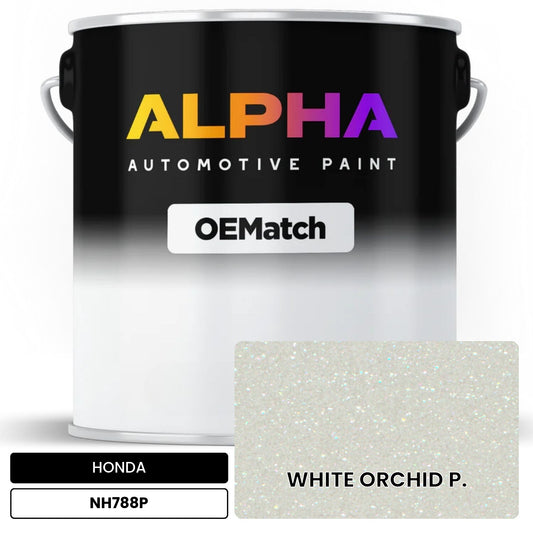 HONDA WHITE ORCHID P. NH788P OEMatch Basecoat