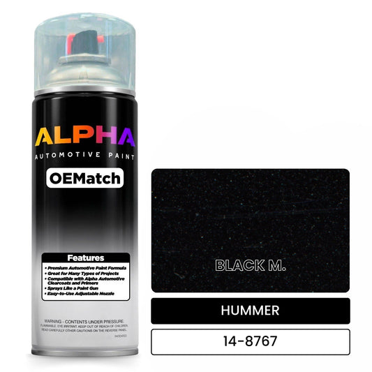 HUMMER BLACK M. 14-8767 OEMatch Spraycan