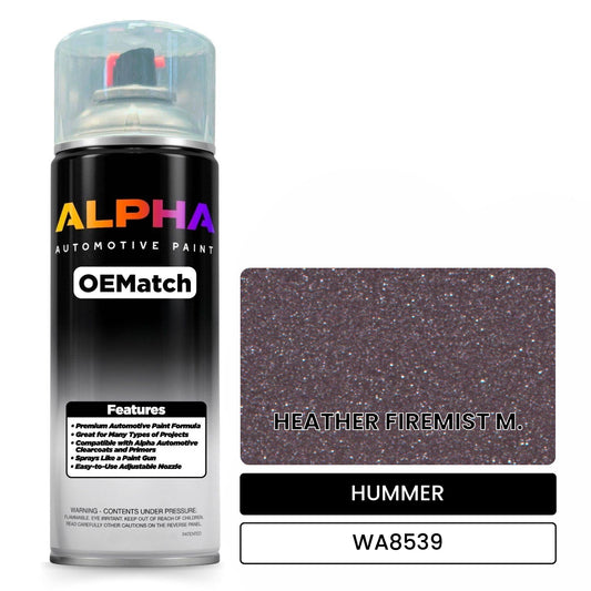 HUMMER HEATHER FIREMIST M. WA8539 OEMatch Spraycan