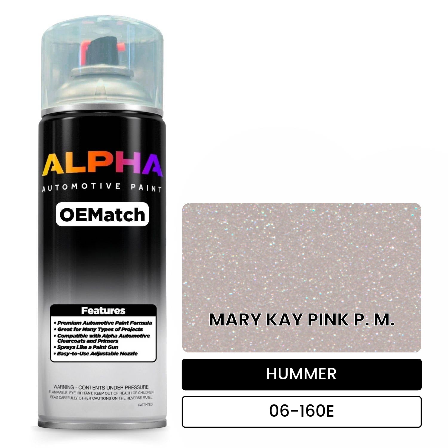 HUMMER MARY KAY PINK P. M. 06-160E OEMatch Spraycan