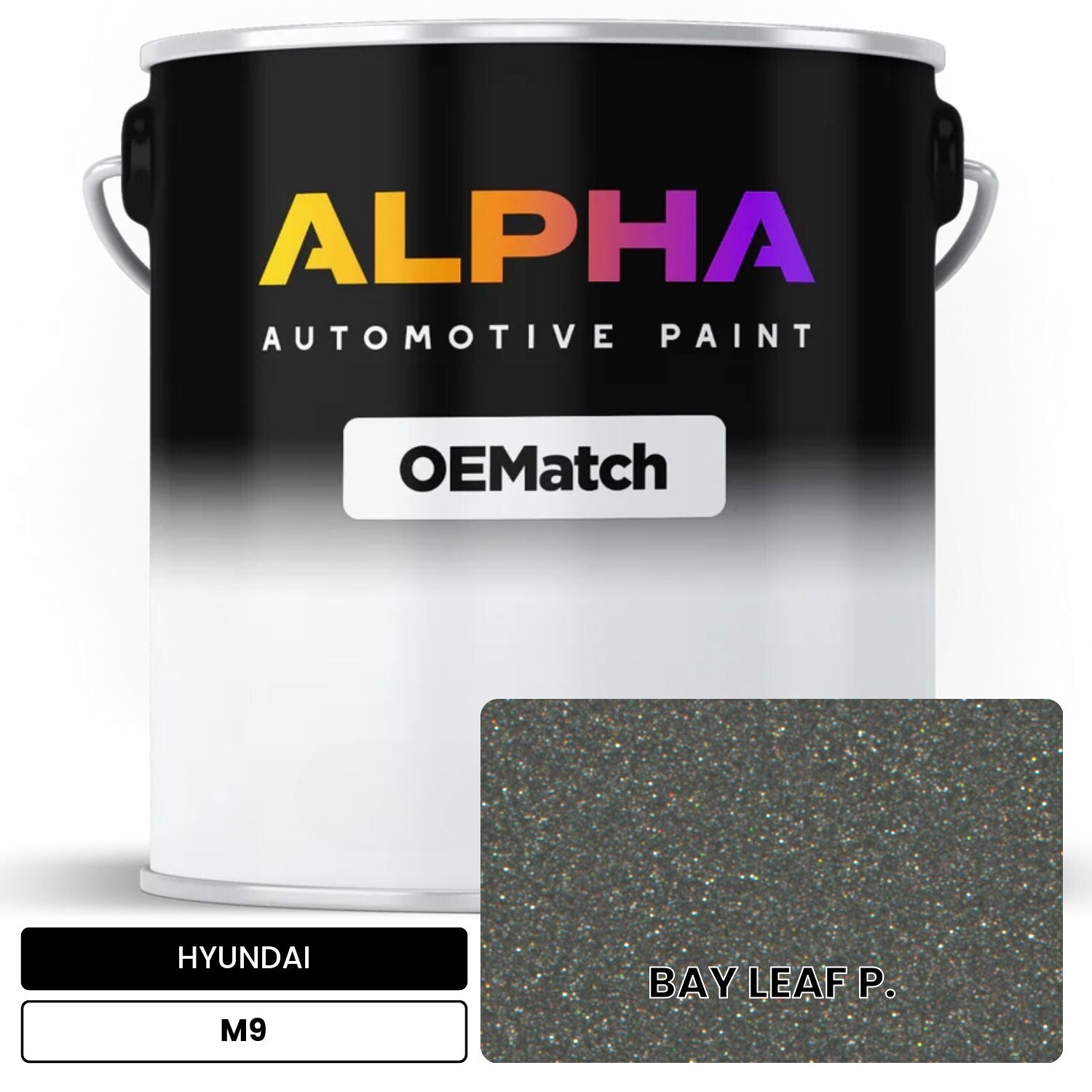 HYUNDAI BAY LEAF P. M9 OEMatch Basecoat