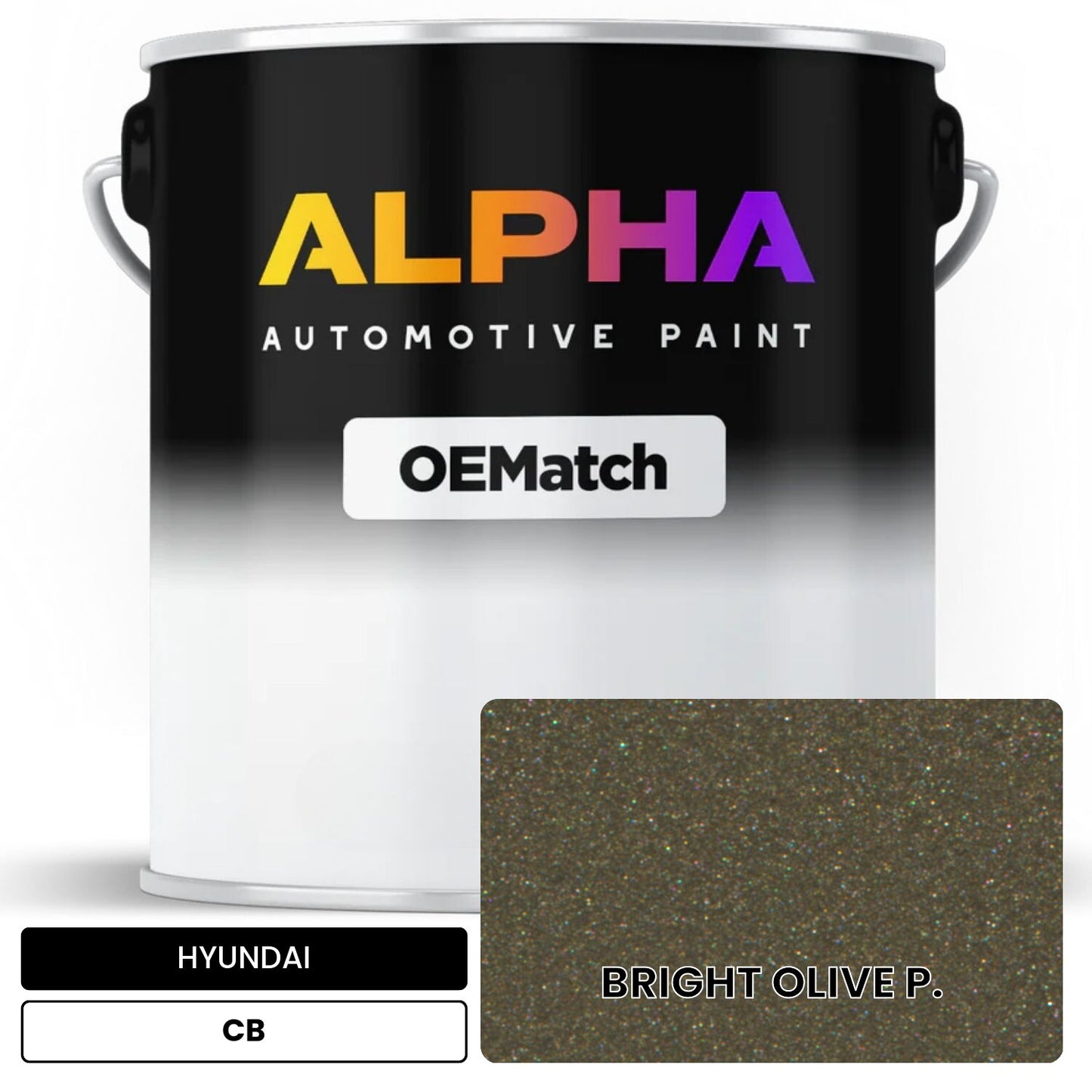 HYUNDAI BRIGHT OLIVE P. CB OEMatch Basecoat