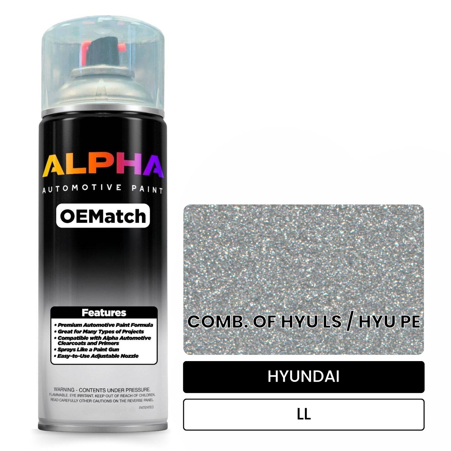 HYUNDAI COMB. OF HYU LS / HYU PE LL OEMatch Spraycan