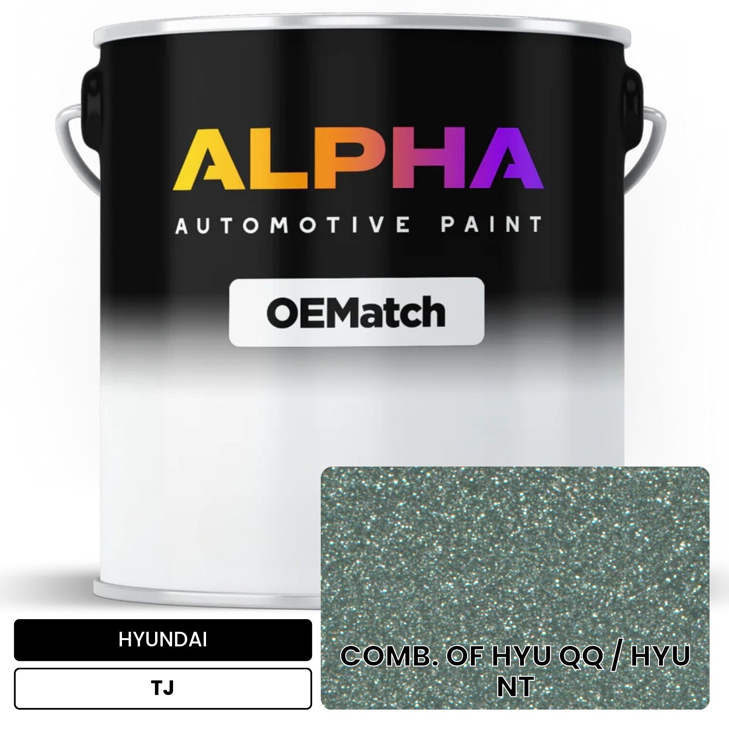 HYUNDAI COMB. OF HYU QQ / HYU NT TJ OEMatch Basecoat
