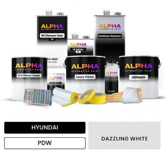 HYUNDAI DAZZLING WHITE PDW OEMatch Vehicle Paint Kit