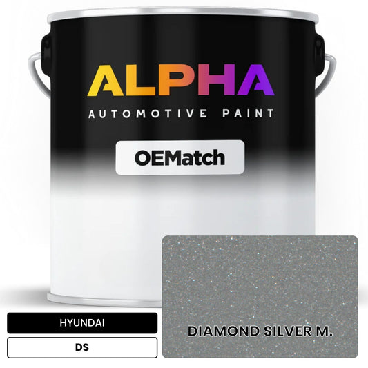 HYUNDAI DIAMOND SILVER M. DS OEMatch Basecoat
