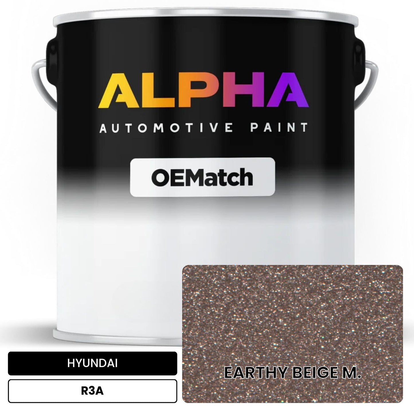 HYUNDAI EARTHY BEIGE M. R3A OEMatch Basecoat