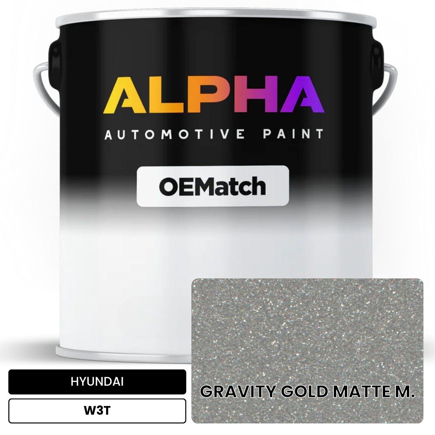 HYUNDAI GRAVITY GOLD MATTE M. W3T OEMatch Basecoat