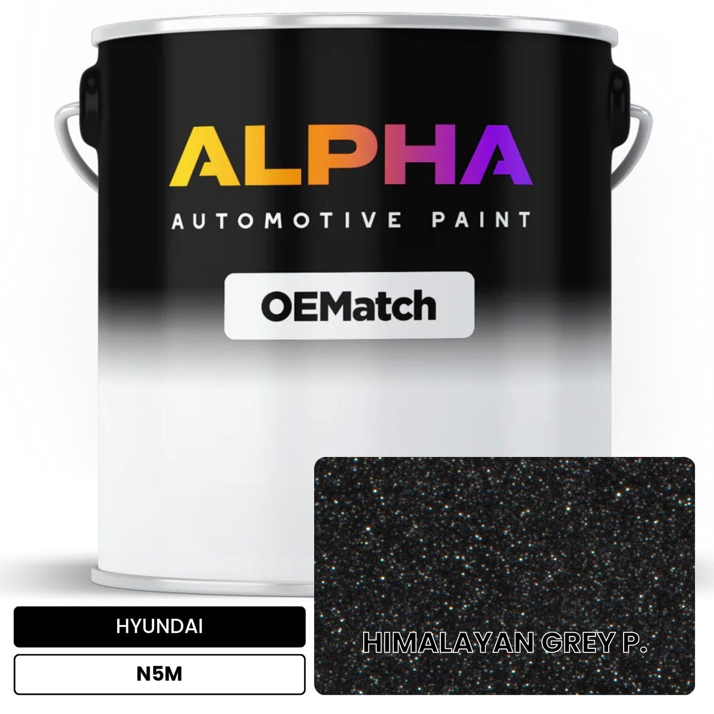 HYUNDAI HIMALAYAN GREY P. N5M OEMatch Basecoat