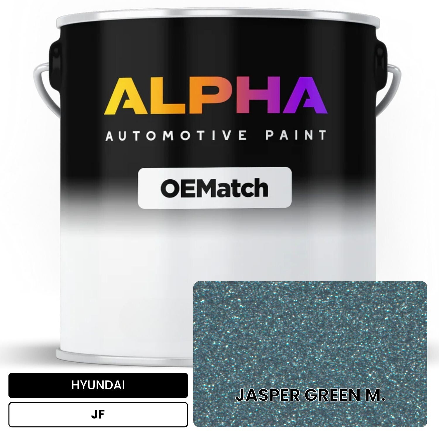 HYUNDAI JASPER GREEN M. JF OEMatch Basecoat