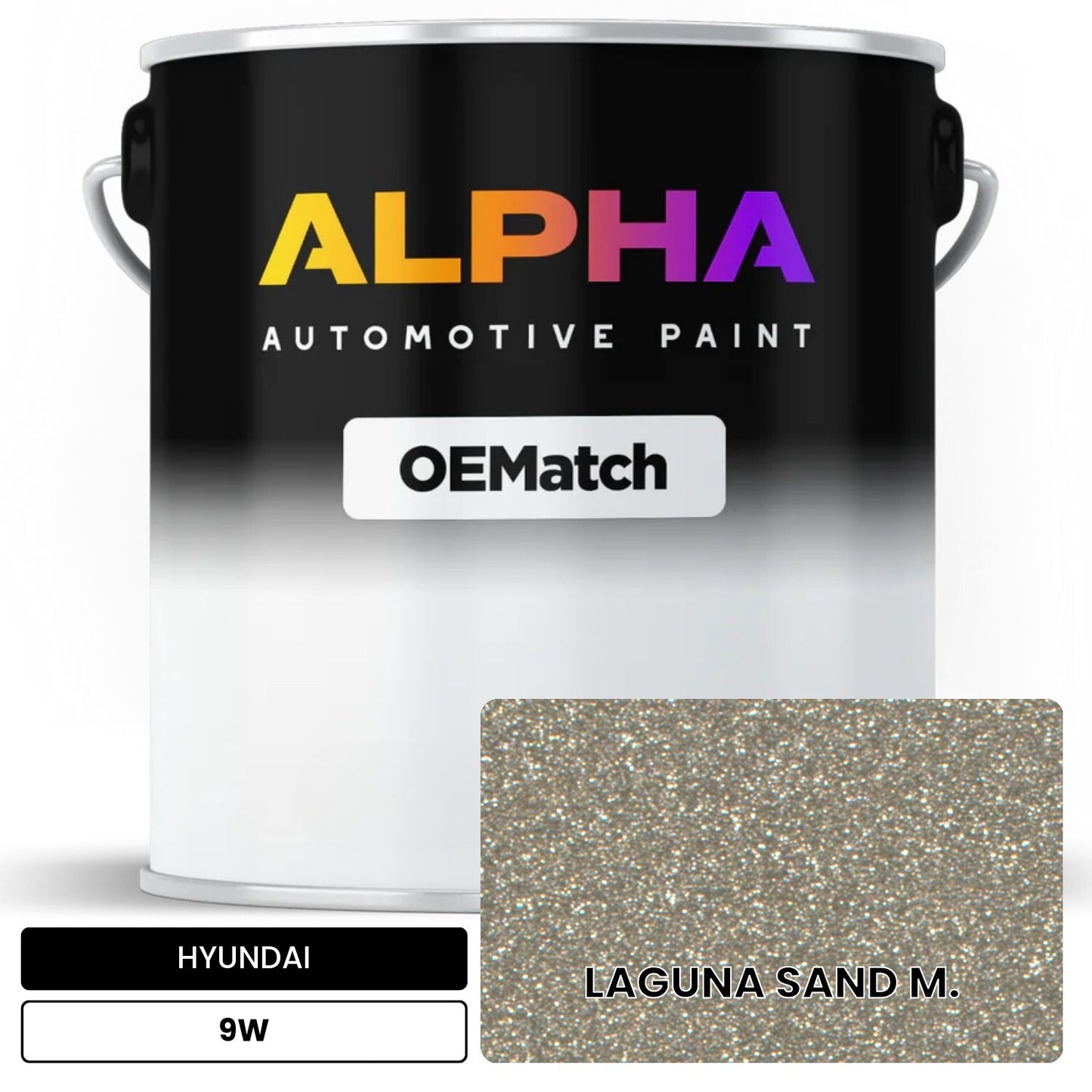 HYUNDAI LAGUNA SAND M. 9W OEMatch Basecoat