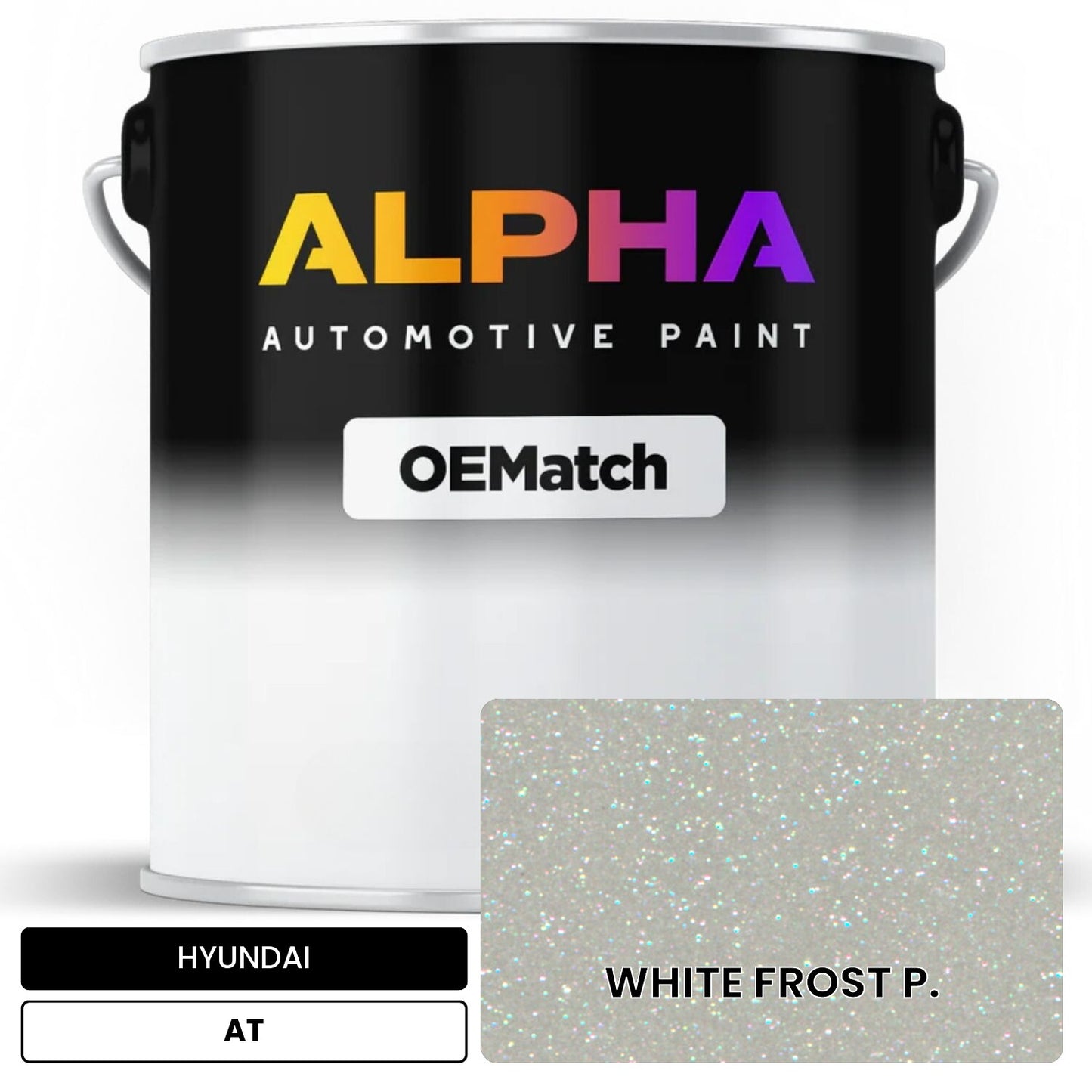 HYUNDAI WHITE FROST P. AT OEMatch Basecoat