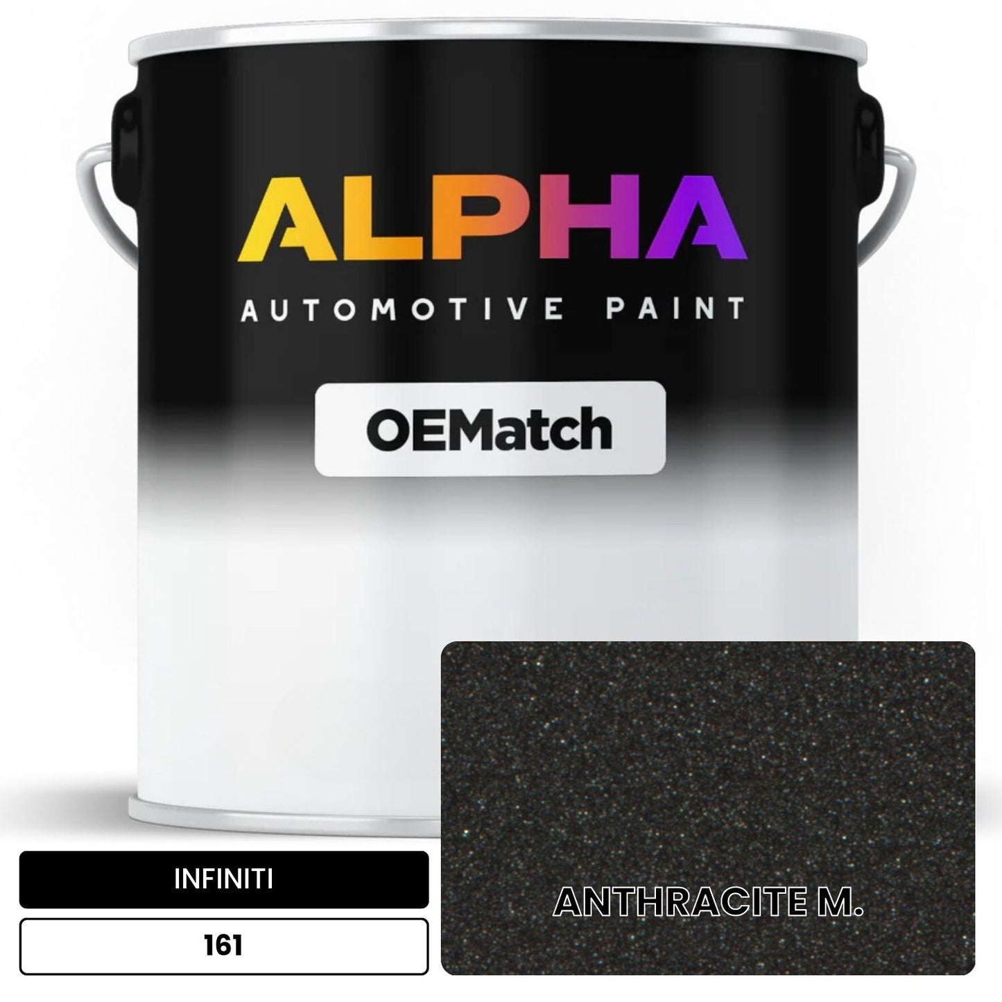 INFINITI ANTHRACITE M. 161 OEMatch Basecoat