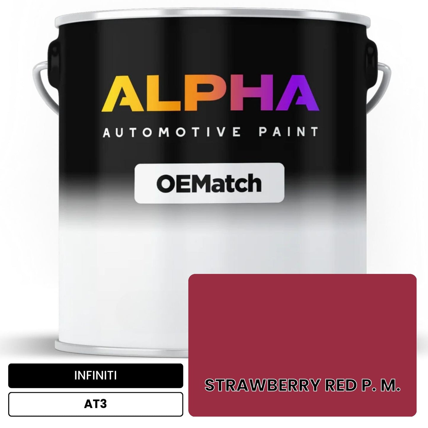 INFINITI STRAWBERRY RED P. M. AT3 OEMatch Basecoat