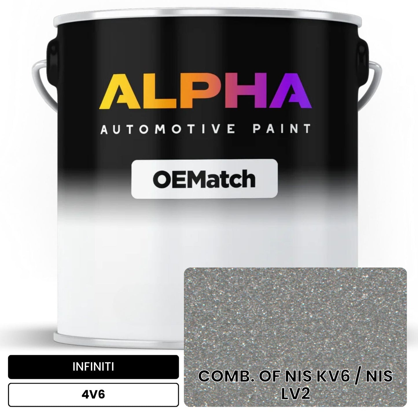 INFINITI COMB. OF NIS KV6 / NIS LV2 4V6 OEMatch Basecoat