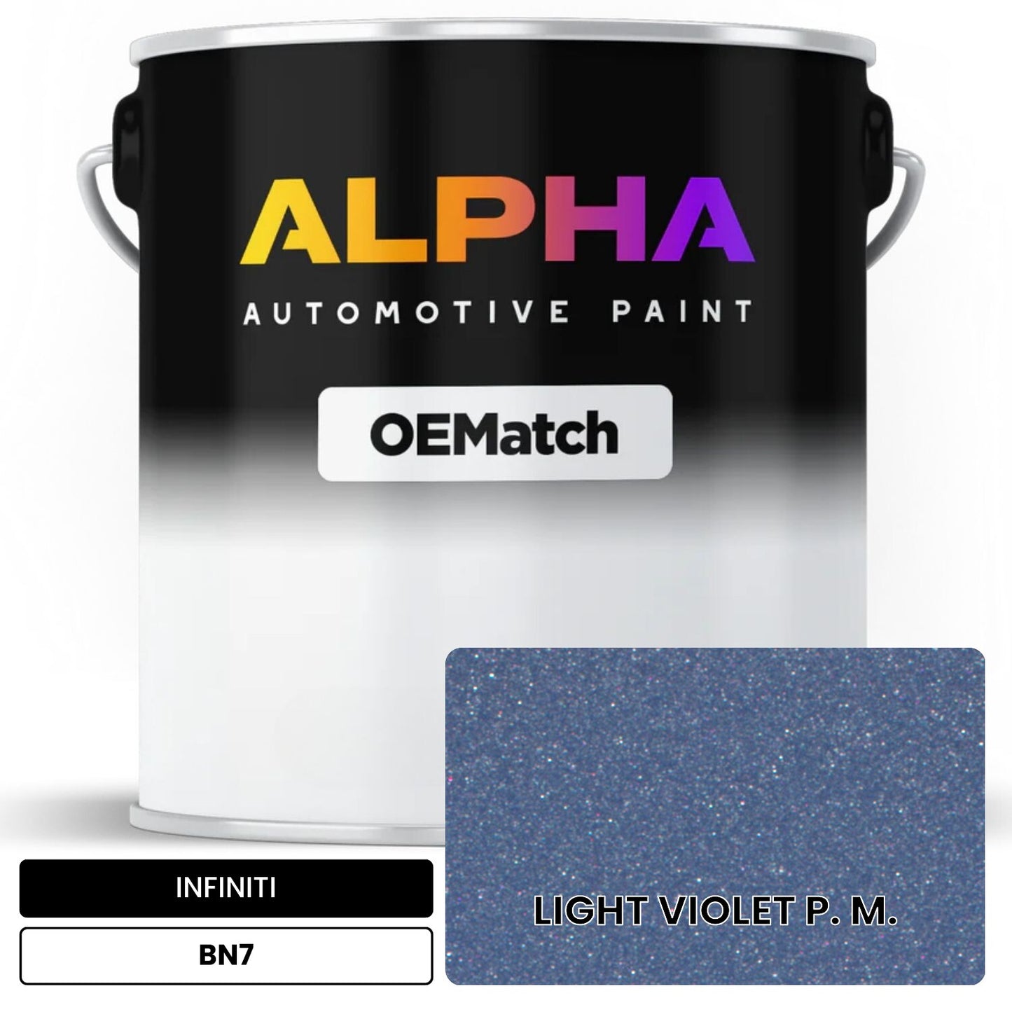 INFINITI LIGHT VIOLET P. M. BN7 OEMatch Basecoat