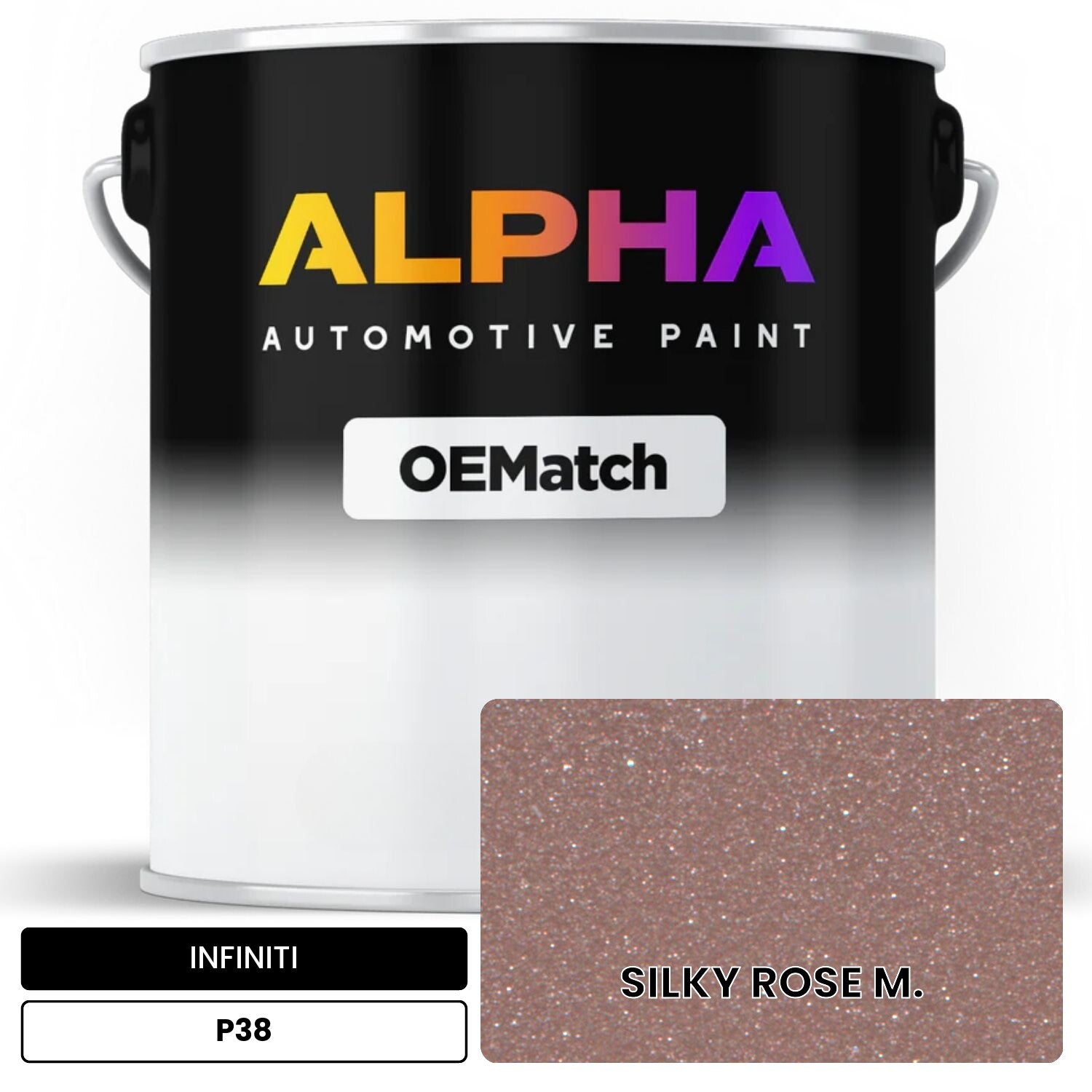 INFINITI SILKY ROSE M. P38 OEMatch Basecoat