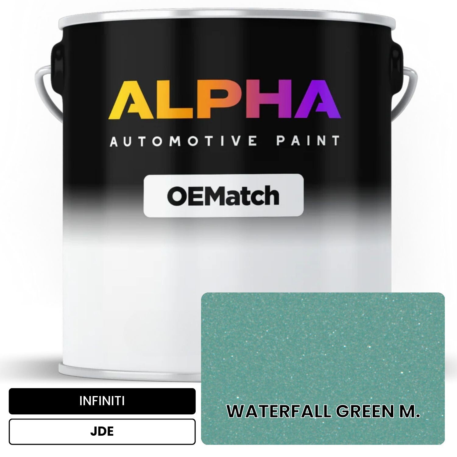 INFINITI WATERFALL GREEN M. JDE OEMatch Basecoat
