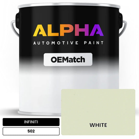 INFINITI WHITE 502 OEMatch Basecoat