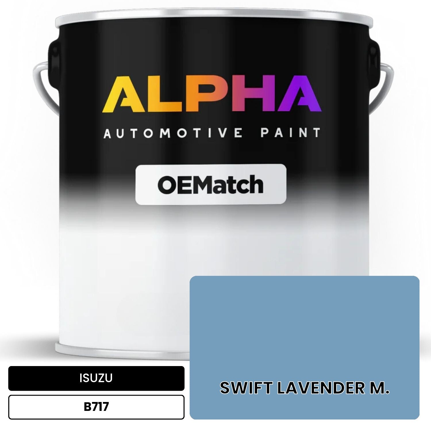 ISUZU SWIFT LAVENDER M. B717 OEMatch Basecoat