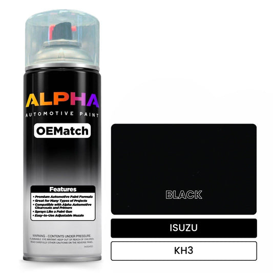 ISUZU BLACK KH3 OEMatch Spraycan
