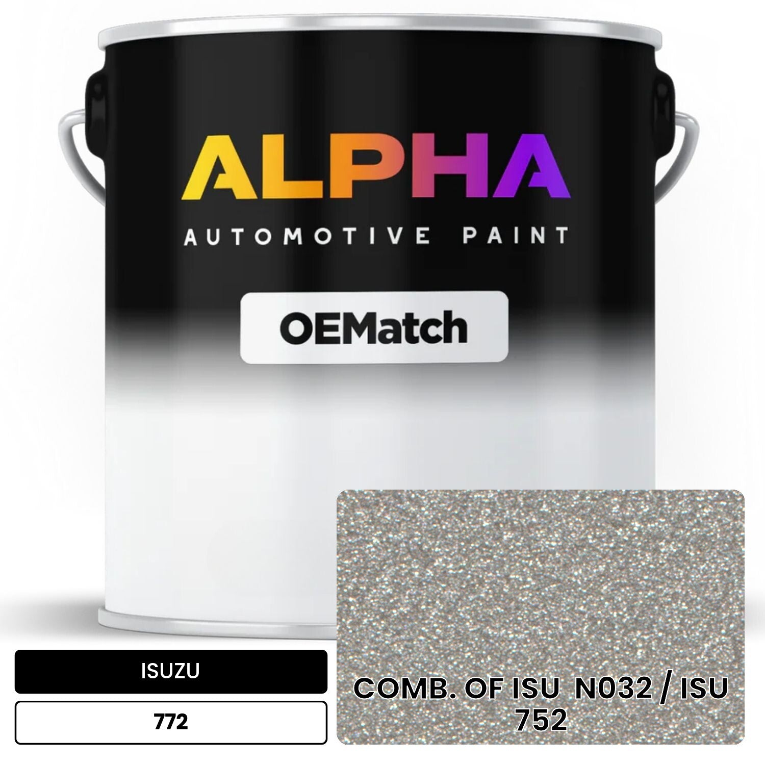 ISUZU COMB. OF ISU  N032 / ISU  752 772 OEMatch Basecoat