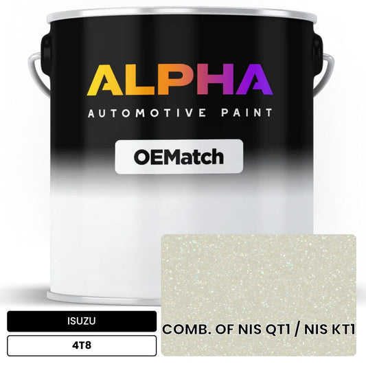 ISUZU COMB. OF NIS QT1 / NIS KT1 4T8 OEMatch Basecoat