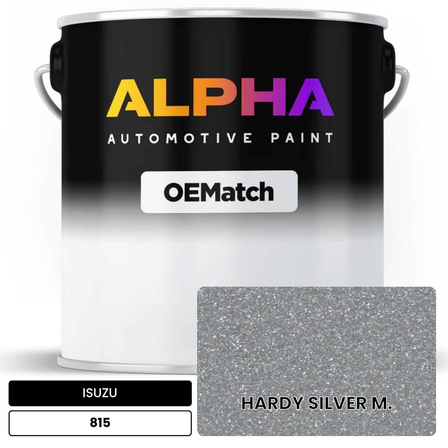 ISUZU HARDY SILVER M. 815 OEMatch Basecoat
