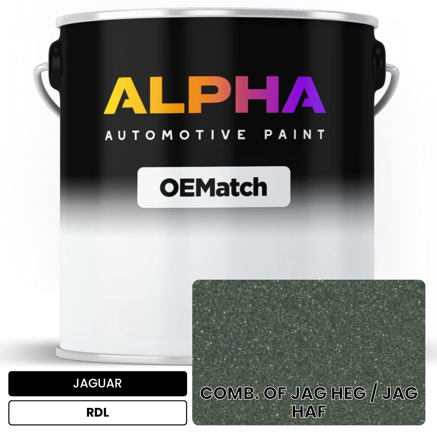 JAGUAR COMB. OF JAG HEG / JAG HAF RDL OEMatch Basecoat