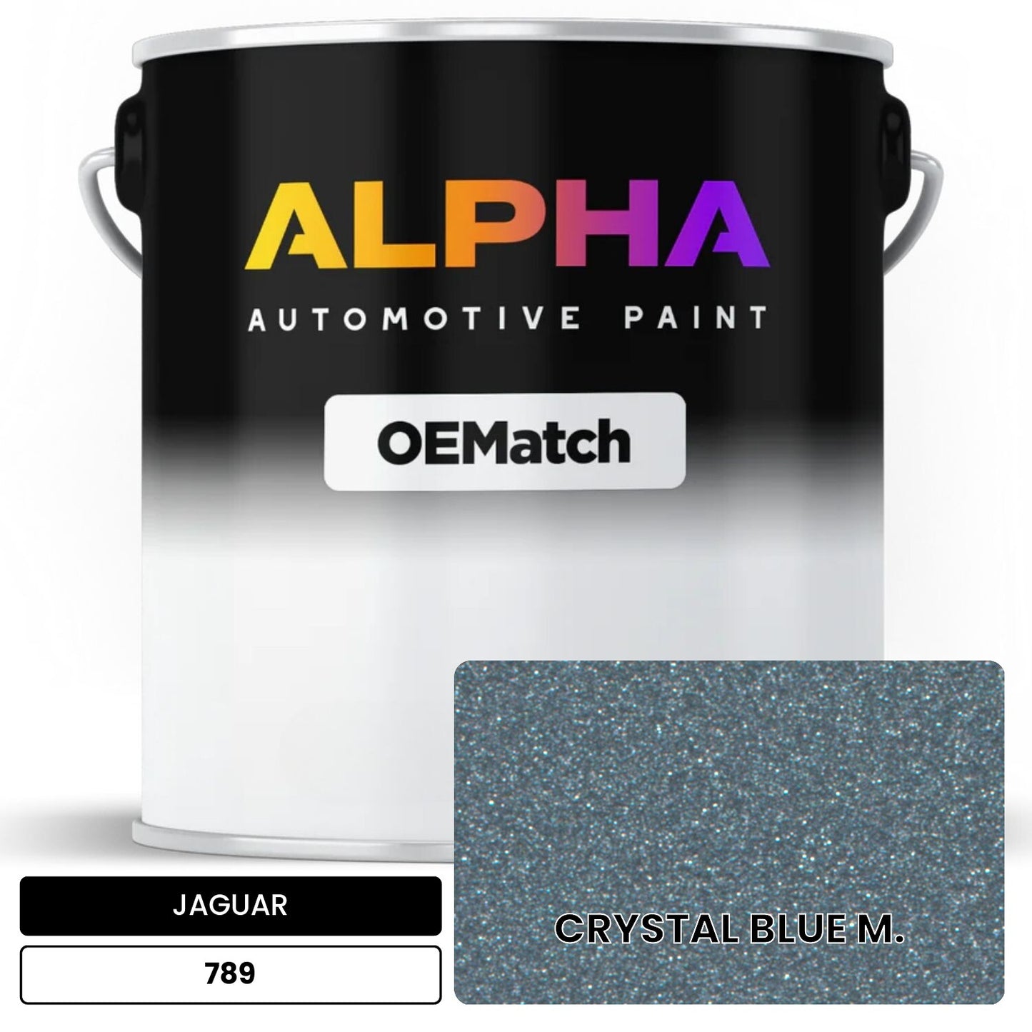 JAGUAR CRYSTAL BLUE M. 789 OEMatch Basecoat