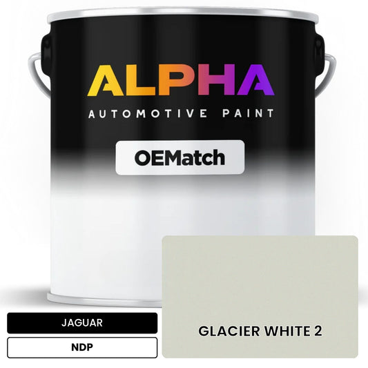 JAGUAR GLACIER WHITE 2 NDP OEMatch Basecoat